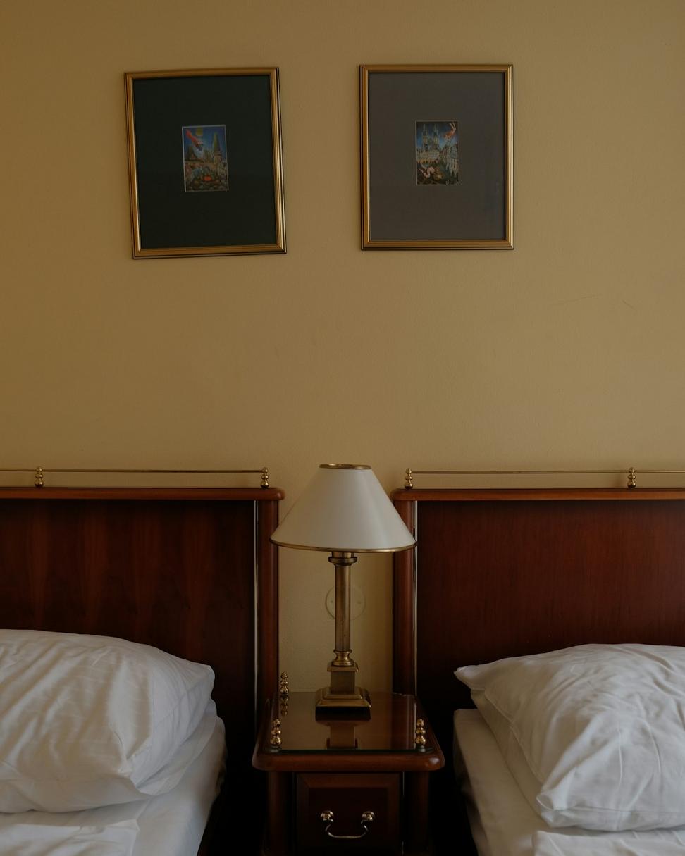 Vintage guest room